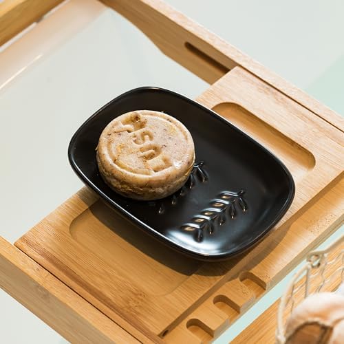 Miamolo Soap Dish for Bathroom, Bar Soap Holder for Shampoo Bars - Image 2