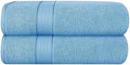 GLAMBURG 700 GSM Premium Cotton 2-Pack Oversized Extra Large Bath Sheet Set by GLAMBURG