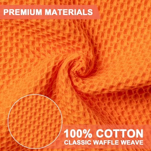 Kitchen Towels 6-Pack Kitchen Dish Cloths, 100% Cotton, 12x12 In - Image 2