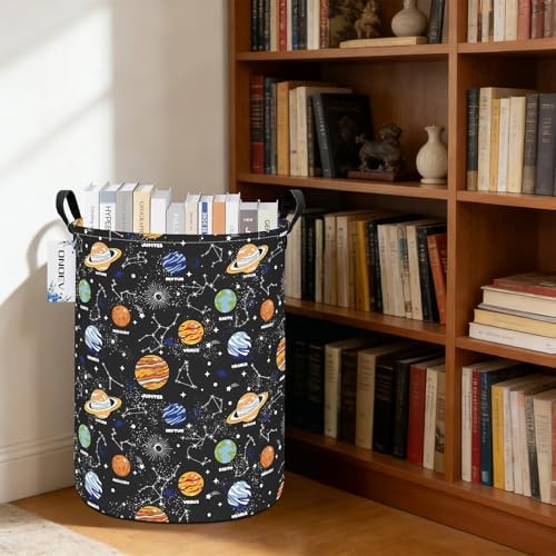 Round collapsible Solar System planet Laundry Hamper - Image 5