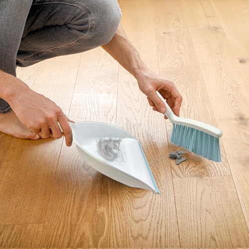Mini Broom and Dustpan Set Small Dust pan & Brush Set Portable Cleaning Tools - Image 3