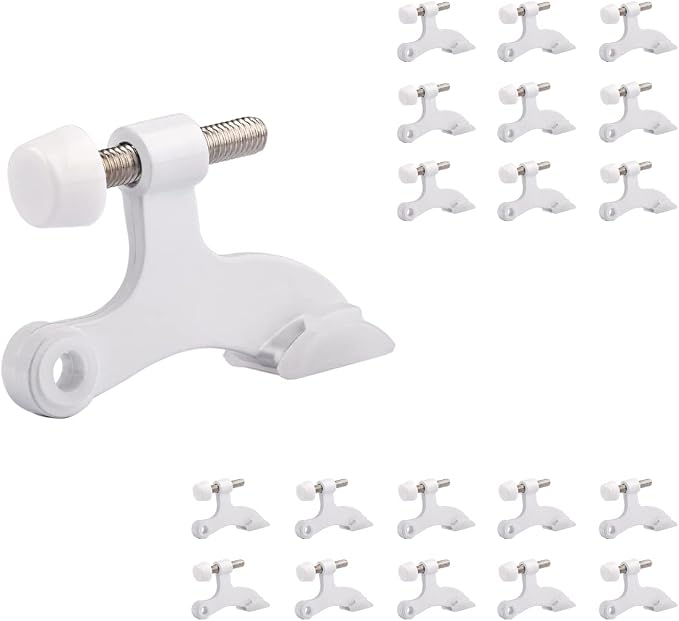 HOMOTEK 20 Pack Hinge Pin Door Stopper, Hinge Stops by HOMOTEK