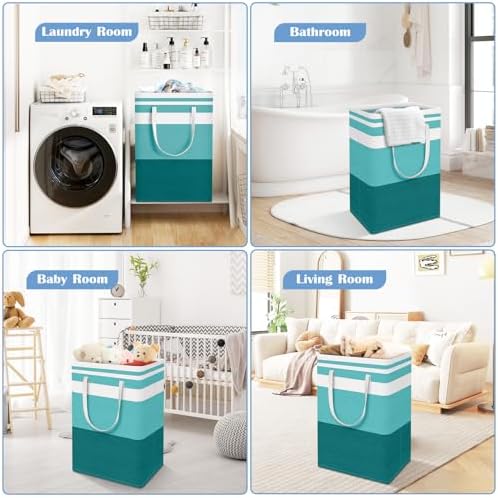 BlissTotes 3-Pack Laundry Basket, Collapsible Laundry Hamper - Image 6