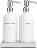 Prus Waso White Soap Dispenser Bathroom Set by PrusWaso