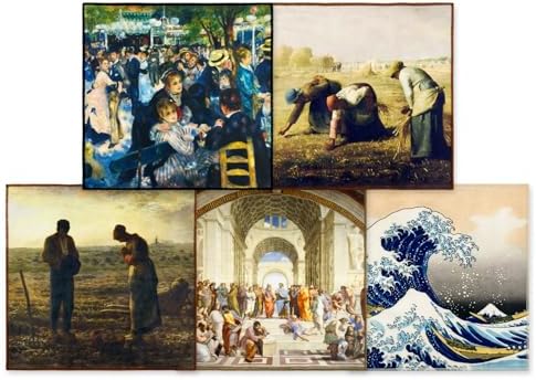 Large World Best Classic Art Collection 3 by CleanClearMicrofiber