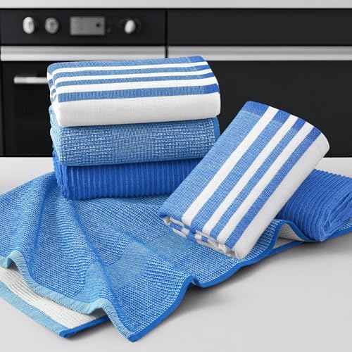 Homaxy Cotton 380 GSM Premium Kitchen Towels, 3 Pack - Image 5