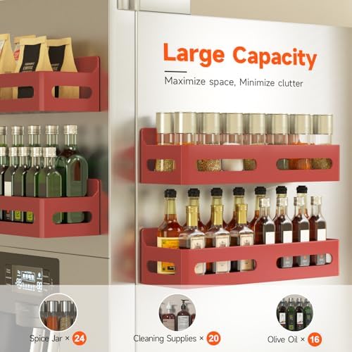 Sevenblue 4-Pack Magnetic Spice Rack - Image 4