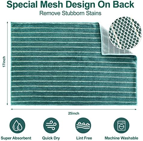 PY HOME & SPORTS Microfiber Kitchen Dish Towels 6 Pack- 17 x 25” Super - Image 2