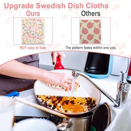Lucomb 10 Pack Swedish Dishcloths - Image 5
