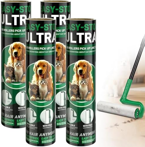 10 Inch Large Lint Roller Refills by VOUBIEN