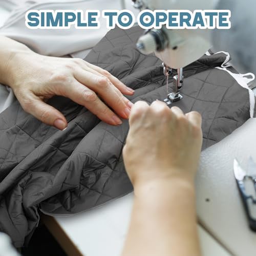 Treela 58" x 72" 2 Yard Heat Resistant Quilted Fabric Ironing, Dark Grey - Image 4