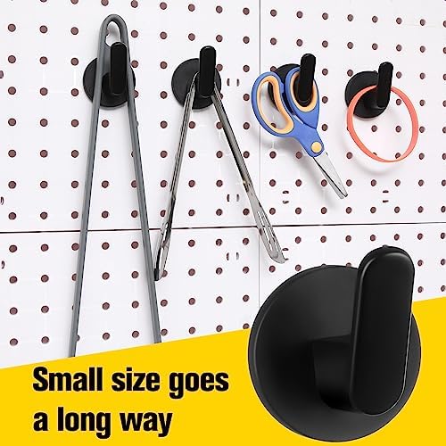 Kanayu 6 Pcs Magnetic Hooks Heavy Duty Magnetic Wreath Hanger, Magnet Tool - Image 5