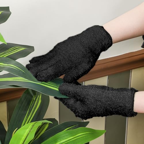 Patelai 3 Pairs Microfiber Dusting Gloves - Image 2
