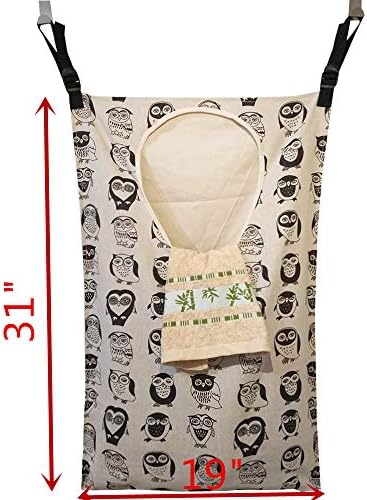 Adjustable Door-Hanging Laundry Hamper - Image 3