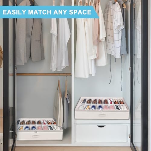 Under Bed Shoe Storage Organizer - Image 4