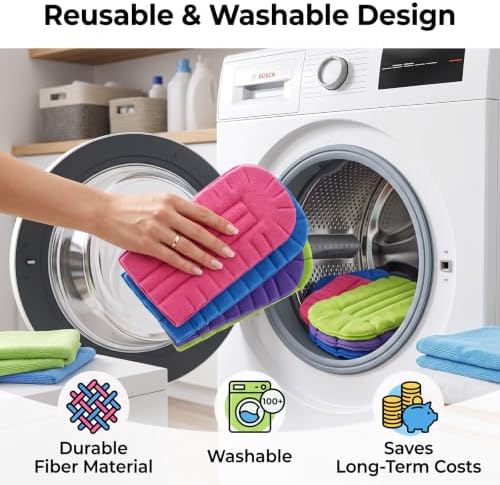 10 Pack Reusable Microfiber Duster Refills - Image 6