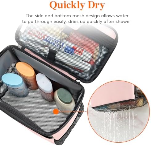 Lifewit Mesh Shower Caddy Bag Portable - Image 4