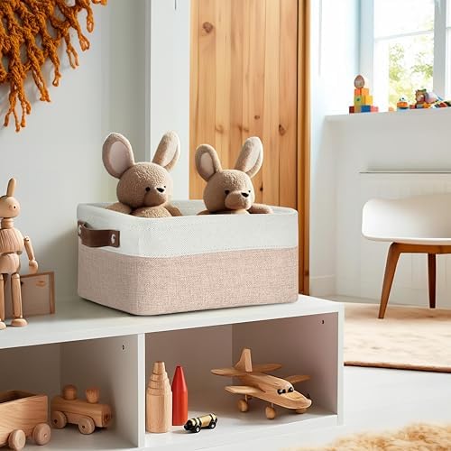 DECOMOMO Small Storage Basket, Closet Storage Bins - Image 2