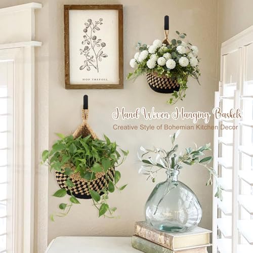 Honeydak 3 Hanging Baskets, Linen - Image 5