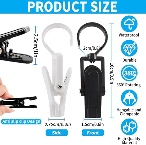 VinBee 20 PCS Laundry Hooks - Image 2