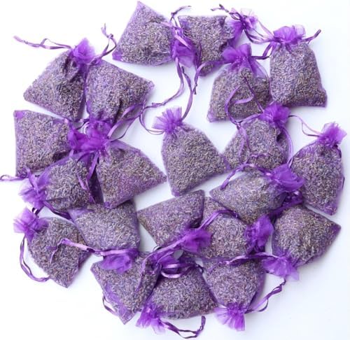 WEALD TRIBE 100% Pure Natural Sun Dried Lavender Sachets by WEALD+TRIBE