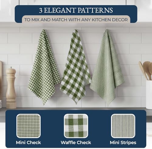 LANE LINEN Kitchen Towel and Pot Holder Sets 20 Pc - Image 5