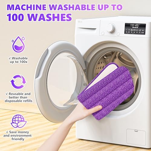3 Pack Reusable Mop Pads Compatible - Image 5