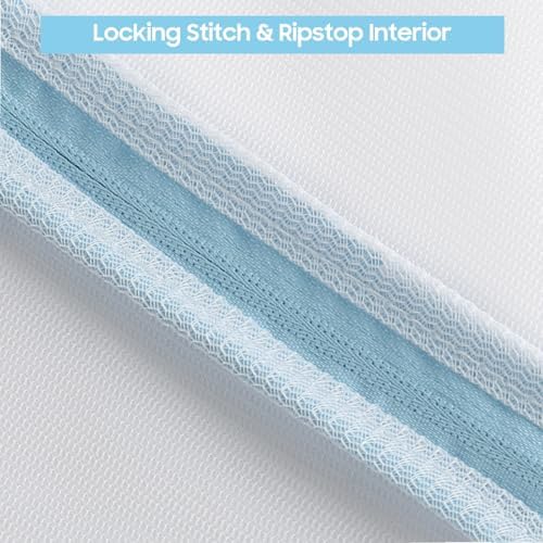 4 Pack Large Fine Mesh Laundry Bags - Image 5