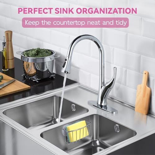Linemoon Sponge Holder for Kitchen Sink Caddy - Image 2