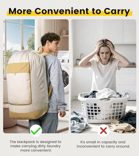 Vorspack Canvas Laundry Backpack - Image 4