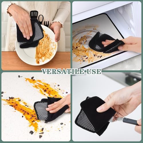 SINLAND Dish Cloth for Washing Dishes Kitchen Washcloth Cleaning Cloth - Image 5