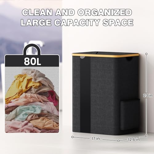 BlissTotes 80L Laundry Basket Hamper - Image 2