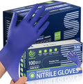 SWIFTLITE Disposable Nitrile Gloves, Food Safe, Latex-Free Powder-Free by SWIFTLITE