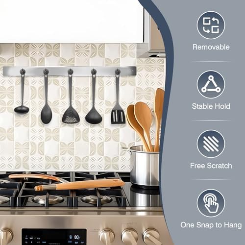 Neosmuk Magnetic Hooks Steel Tube Design - Image 4