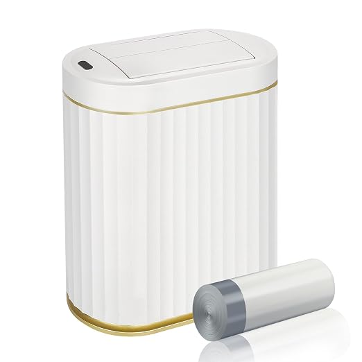 ELPHECO Motion Sensor Bathroom Trash Can by ELPHECOUSA