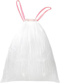 WAIKAS 13 Gallon Trash Bags Drawstring, 63x70cm Size by BUYITNOW