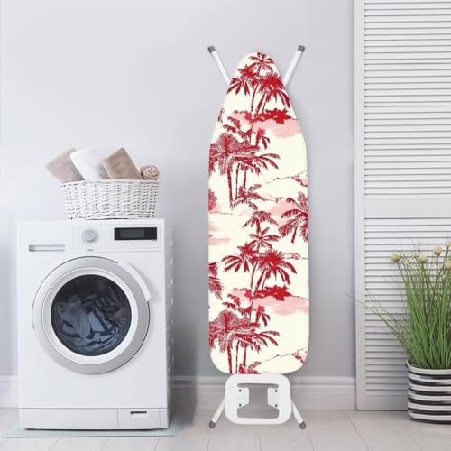Coconut Tree Print Cover for Ironing Board, Scorch Resistant Ironing Board Cover - Image 3