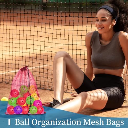 6 Pack Mesh Drawstring Bags - Image 5