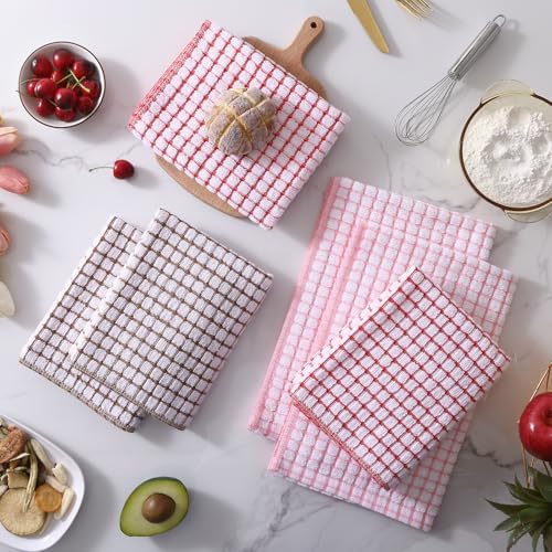Mordimy Cotton 6 Pack Terry Kitchen Towels, 16 x 25 Inches - Image 2