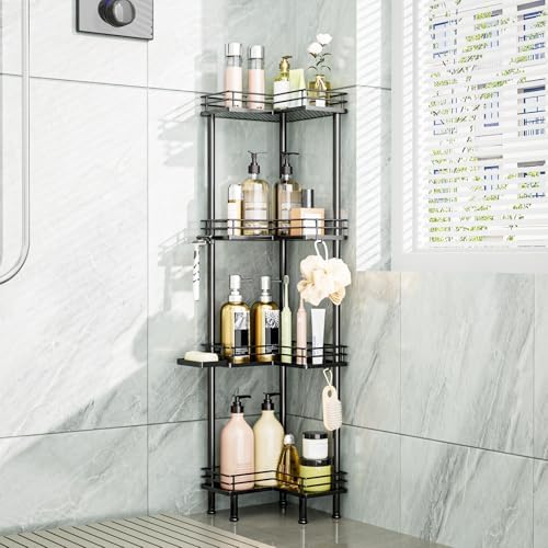 Consumest Corner Shower Caddy Standing by Consumest