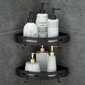 Adhesive Corner Shelf Bathroom Shower Caddy Organizer by Hoomtaook