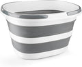 10L Collapsible Bucket with Handle, Foldable Ice Bucket Car Wash Buckets by BIDFUL