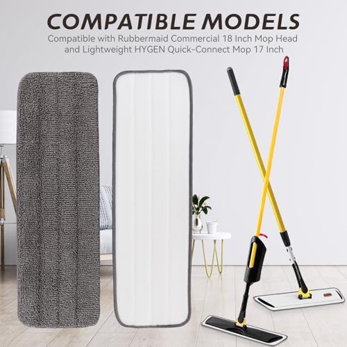 Replacement Mop Pads Fit for Rubbermaid Commercial 18" and 17" Mops - Image 3