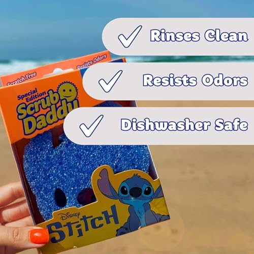 Scrub Daddy Disney Stitch Dish Sponge Twin Pack - Image 3