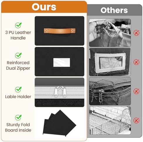 Budding Joy 80L 2 Pack Adjustable Under Bed Storage - Image 4