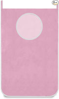 2PCS Pink Hanging Laundry Hamper Bag Over the Door Laundry Hamper Wall Hamper by WelcometoElliTarr