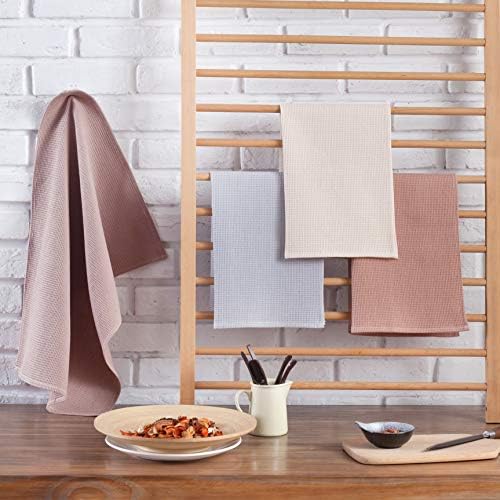 PY HOME & SPORTS Dish Towel Set, 100% Cotton Waffle Weave Kitchen Towels 4 - Image 6