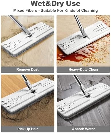 JOYMOOP Flat Mop System, Microfiber Mop - Image 4