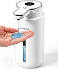 Touchless Automatic Liquid Soap Dispenser, Rechargeable White | Clog-Free Pump by Unknown