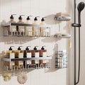 Veken Shower Caddy 5-Pack, Bathroom Organizers and Storage Shelves by Veken
